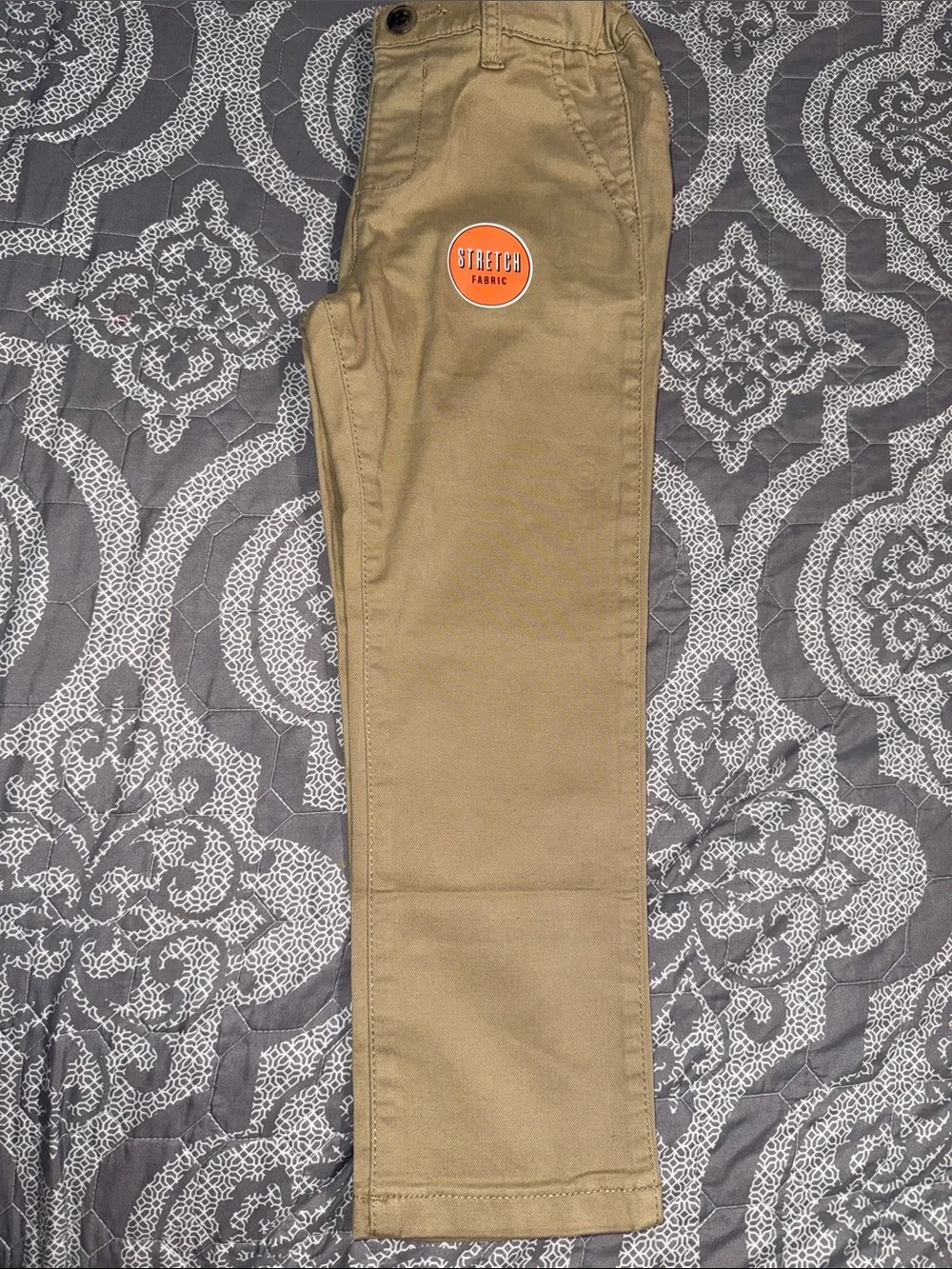 The Children's Place Boys' Khaki Stretch Pants - Tan